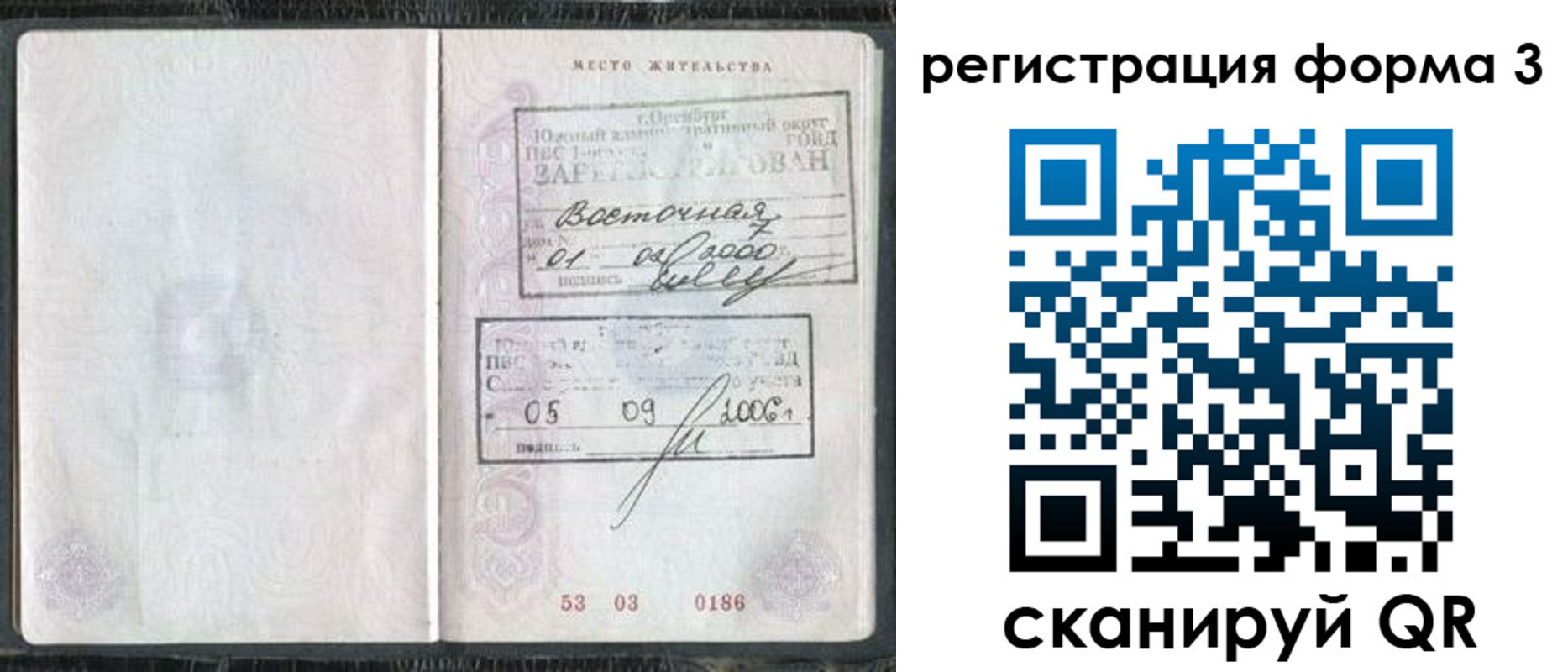 временная регистрация собственник в Топках